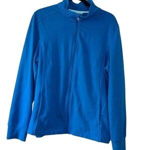 Danskin Now Blue Zip-Up Jacket XXL